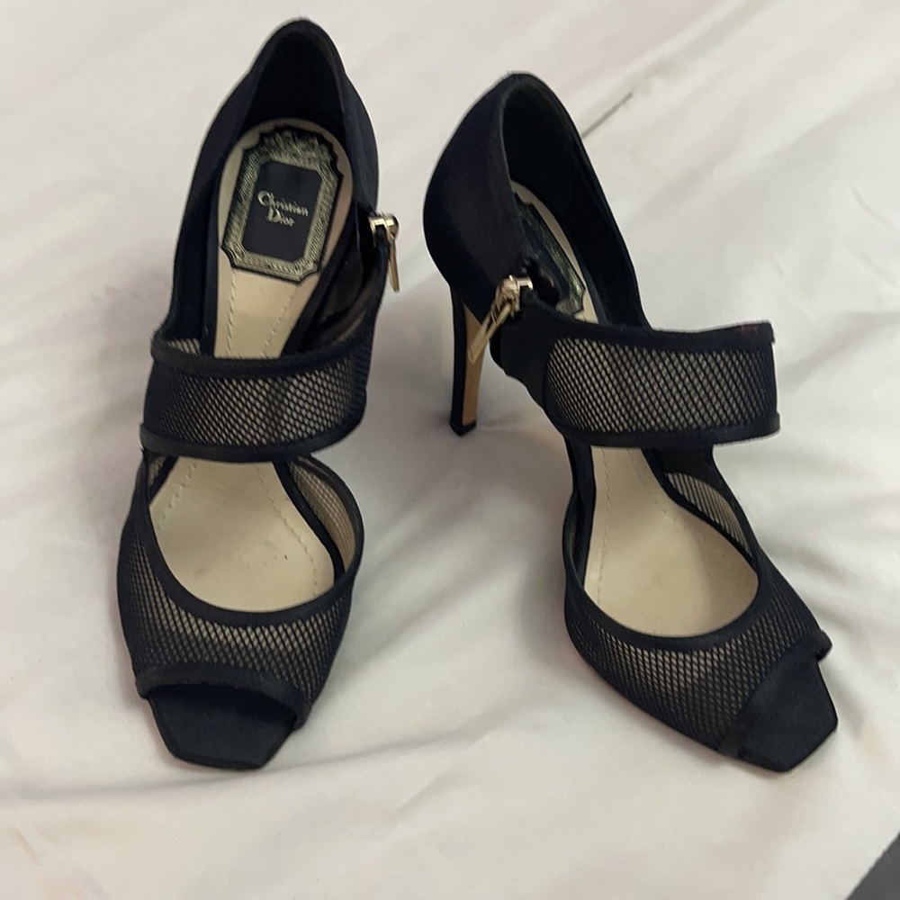 Cristian Dior Luxury High Heel Open Sandals - Picture 5 of 7